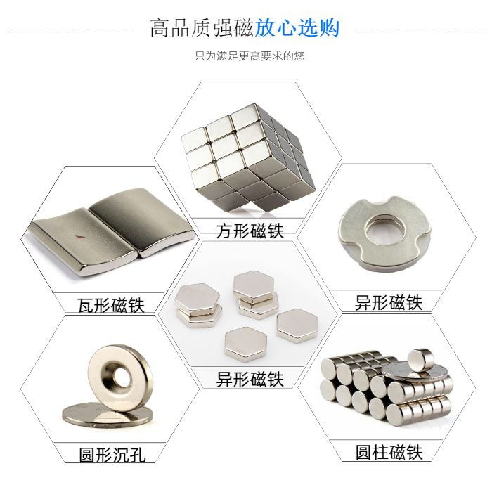 釹鐵硼強(qiáng)力磁鐵強(qiáng)度